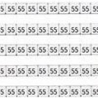 504 550, DO 10x10, Горизонтальная маркировка (501-510) | код 0.0.0.5.04550 | KLEMSAN