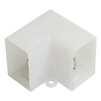 Коннектор L-образный LD5058L прямой угол для соединения светодиодных светильников AL5058 FERON 51730