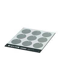 Маркер для кабелей LS-WMTB-V4A (D50), сталь, cеребристый, без надписи, количество отдельных табличек 9 | код 1099826 | PHOENIX CONTACT