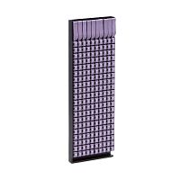 Маркер для кабеля сечением 4-6мм пустой фиолетовый | код MKF999VS3 | DKC