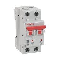Выключатель автоматический модульный YON 6kA | код MD63-2C2-6 | DKC