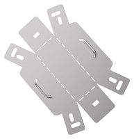 Угол вертикальный внутр. 45град. 50х50 0.6мм ESCA 3 IEK ES3-PN-45-050-050-06