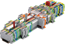 Заглушка для одноуровневых клемм push-in, 1.5 мм?, синяя (уп. 20 шт.) MTP-PBL1.5 | код 136841 | MEYERTEC