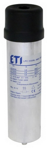 Конденсаторная батарея LPC 1kVAr (400V) | код 004656700 | ETI