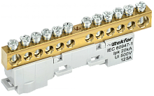 TEKFOR Шина L фаза неизолированная на универсальном держателе 8х12-12-Ср IEK | код TF-NN20-12-DL-K03 | IEK