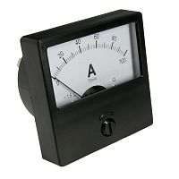 Амперметр постоянного тока аналоговый RUICHI М42301, 100 А | код 67546 | Ruichi