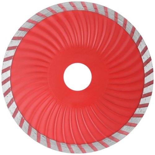 Диск отрезной алмазный Турбо-волна 125х2.4х7.5х22.2мм сухая и влажная резка КУРС 37272 фото 6