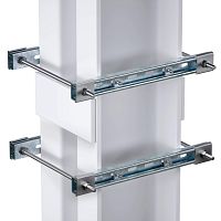 Обжимной комплект монтажных профилей тип 1, обхват конструкции габаритами 950 на 440 мм, для крепления 4 оболочек одного типоразмера | код EX-E4TR1005 | DKC