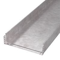 Лоток неперфорированный Стандарт HDZ 400х100х3000 (1,0 мм) (6 м/уп) Промрукав | код PR16.1216 | ПРОМРУКАВ