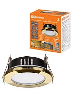 Светильник встраиваемый СВ 01-09 GX53 230 В 50 Гц золото IP54 TDM | код SQ0359-0112 | TDM