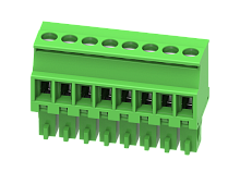 MC-RE3.5V16C Разъём гнездовой MC, шаг 3.5мм,16 конт., зел., шт | код MC-RE3.5V16C | SUPU