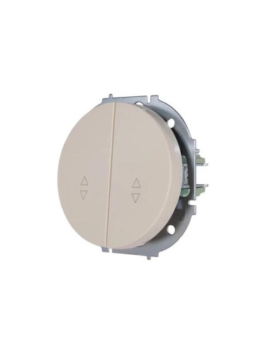 Выключатель проходной 2-кл. СП OSEN 10А IP20 механизм сл. кость LEZARD 743-9088-106 фото 2