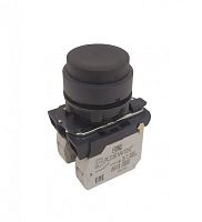 Выключатель Briswik КМЕ 7110м черный Цилиндр выступающий IP40 УХЛ3 10А 1но+0нз | код aB-DC-0Ai-0111 | Briswik