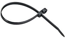 Хомут 7.6х300мм P6.6 с винтовым креплением черн. (уп.100шт) IEK UHH12-D076-300-100-K02