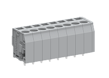 239105 Разъём MC серии 239,шаг 5.0 мм, 5 конт., сеч. 2,5мм2, сер., шт | код 239105 | SUPU