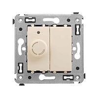 Диммер поворотный СП "Avanti" "Ванильная дымка" | код. 4405133 | DKC