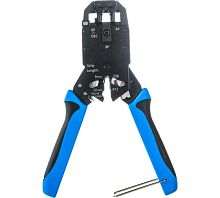 Инструмент HT-2008A обжимной для RJ45 RJ12 RJ11 (8P8C 6P6C 6P4C 4P4C) профессиональный