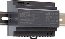 Источник питания AC-DC, 142.5Вт, вход 85...264 В AC 47...63Гц/120...370В DC, выход 15В/9.5А, рег. выхода 13.5…18В, изоляция 3000В AC, в кожухе на DIN-рейку, 105х90х54.5мм, -30...+70С | код HDR-150-15 | MeanWell