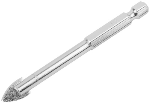 Сверло по кафелю шестигранный U-хвостовик под биту 8мм FIT 36018