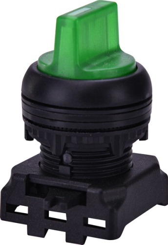 Выкл. поворотн. EGS2I-N90-G (2-х поз., с фикс. с подсв. 0-1, 90°, зеленый) | код 004771337 | ETI