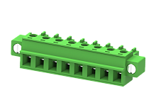 MC-RA5.08H07C-K Разъём гнездовой MC, шаг 5.08мм,7 конт. с винт.,зел., шт | код MC-RA5.08H07C-K | SUPU