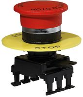 Кнопка-грибок НG55B1 отключение вытяг. (40 мм, красный) | код 004770024 | ETI