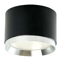 Светильник потолочный 12Вт 230В GX53 черн. + хром HL459 FERON 51689