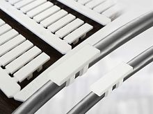 KE1-NS 4x12 (851-860) Маркировка защелкивающаяся на провод / 4x12мм / 0,5-1,5мм2, 814386 | код 0.0.0.8.14386 | KLEMSAN