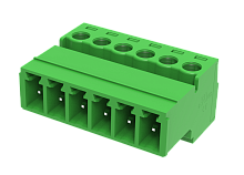 MC-PB3.81H17C Разъём штекерный MC, шаг 3.81мм,17 конт., зел., шт | код MC-PB3.81H17C | SUPU