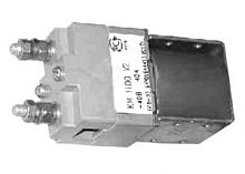 Контактор электромагнитный КМ-4100 24В пост.(102.100.415) жесткий вывод катушки, расп.слева | код A8119-T47021879 | ЧЭАЗ