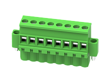 MC-RE5.08V10C-RK Разъём гнездовой MC, шаг 5.08мм,10 конт.,зел., шт | код MC-RE5.08V10C-RK | SUPU