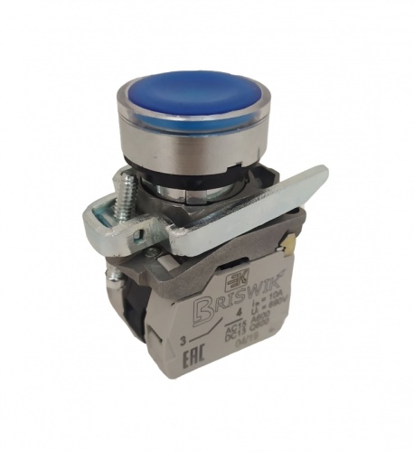 Выключатель Briswik КМЕ 4720м -ЛС 220В синий IP66 УХЛ2 10А 2но+0нз | код aD-EB-6Ai-7522 | Briswik