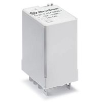 Миниатюрное силовое электромеханическое реле, монтаж в розетку или наконечники Faston (4.8х0.5мм), 2CO 12A, контакты AgCdO, катушка 72В DC, степень защиты RTI, опции: нет, специальная версия для Ж/Д-транспорта | код 563290722000T | FINDER С