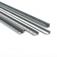 PDR3002 Монтажный рельс (DIN-рейка), 35х15. без перфор., 2 метра | код PDR3002 | Plastim