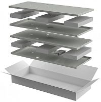 ITK LINEA E Компл. стенок боковых 1000мм шкафа 47U сер. | код LE35-47UX1-X | ITK by IEK