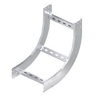 Угол лестничный вертикальный внутренний 90 градусов 150х900, R600, горячеоцинкованный | код ULID659HDZ | DKC