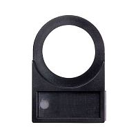 PB-BR2515 Шильдик для кнопок 25мм*15мм. ?22 мм (Черный) | код PB-BR2515 | Plastim