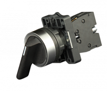 Переключатель в пластиковом корпусе длинная ручка 1-0-1 IP65 | код SW-1-CJ33 | Engard