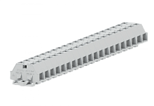 241333 Клемма TB проходная 2-2 с бок. подключ. с крепеж.фланцами, светло-сер., шт | код 241333 | SUPU