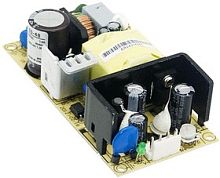 Источник питания AC-DC, 36Вт, вход 85…264V AC, 47…63Гц /120…370В DC, выход 3.3В/11A, рег. вых 3.1…3.6В, изоляция 3000В AC, открытая плата 101.6х50.8х29мм, -30…+70С | код EPS-65-3.3 | MeanWell