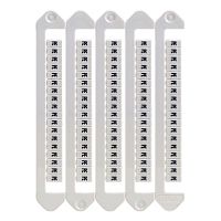 Маркировка для клемм, ширина 5 мм, символы L2, горизонтальная ориентация | код NUTB-5-L2H | DKC