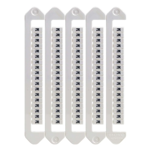 Маркировка для клемм, ширина 5 мм, символы L2, горизонтальная ориентация | код NUTB-5-L2H | DKC