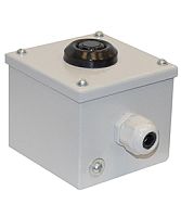 Пост управления ПКУ-15-21.111-54У2 (КЕ081/2(1з+1р) черная + PG-13,5) (ЭТ) | код ET054440 | Электротехник