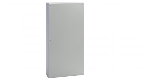 Коробка распределительная EGRAN 300x500x120 (ВxШxГ) с крышкой на 4-ех невыпадающих 1/4 винтах, сталь 1,2мм, RAL7035, IP66 | код EG050312.A | ETA