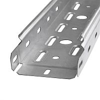 Лоток перфорированный 400х65х3000 (1,2 мм) (3 м/уп) Промрукав | код PR08.23739 | ПРОМРУКАВ