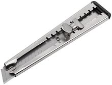 Нож технический "Техно" 18мм метал. корпус метал. фиксатор КУРС 10171