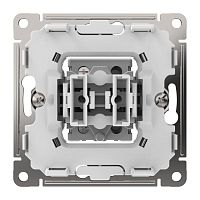 Выключатель 1-кл. ArtGallery 10AX быстрозажим. клем. механизм бел. SE GAL000111S